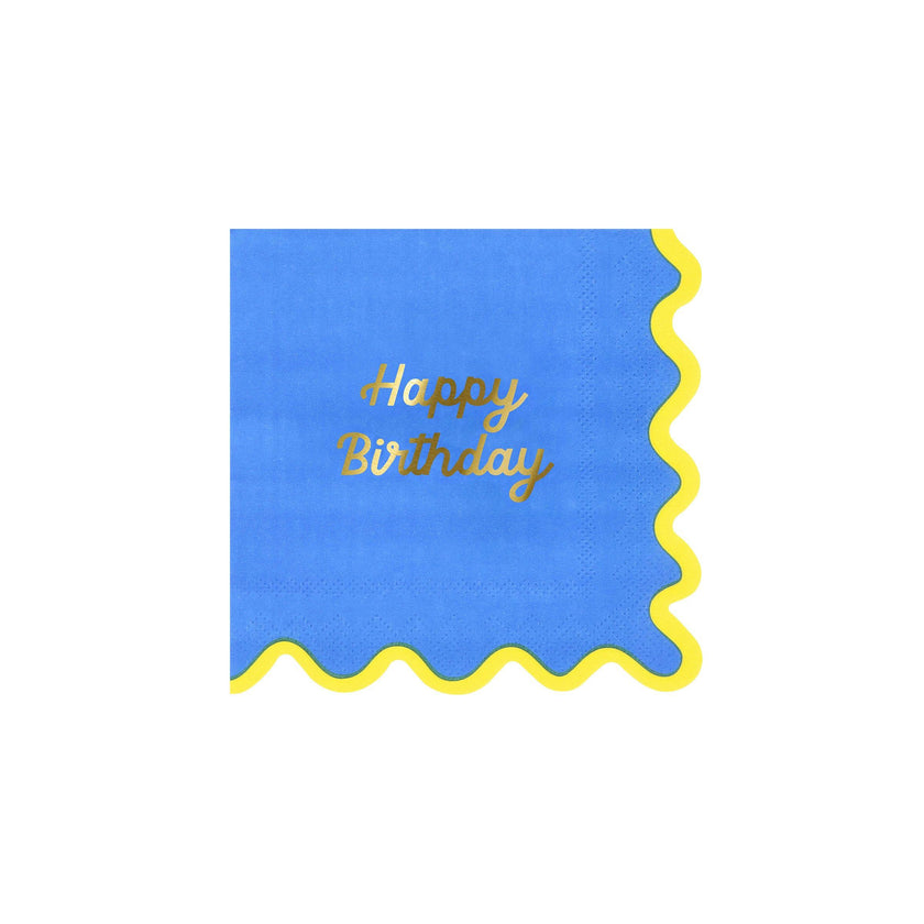 Wiggle Edge Small Napkins
