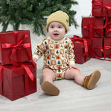 Cabin Christmas Long Sleeve Romper