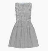 The Cosima Mini Nap Dress - Black/Sand Gingham