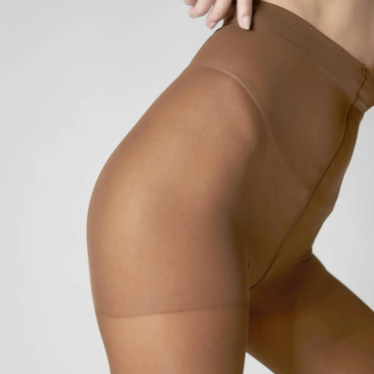 Women's Stretch Control Italian Sheer Tights 15 Denier