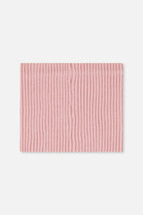 Baby Ribbed Knit Neckwarmer Pale Dusty Pink