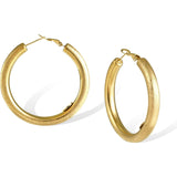 Retro Large Hoop Earrings