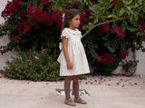 Cecily Floral Dress with ruffle collar