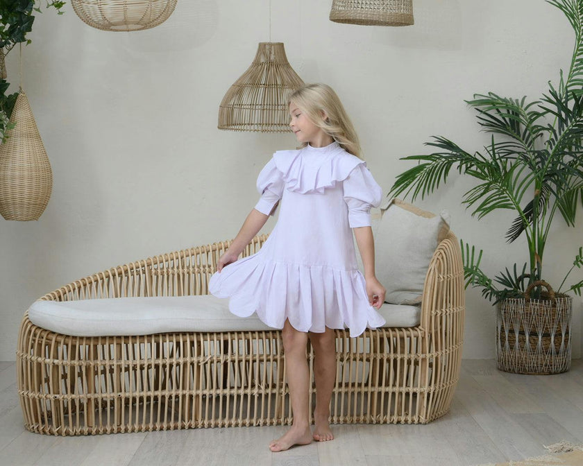 Olivia dress (blush pink)