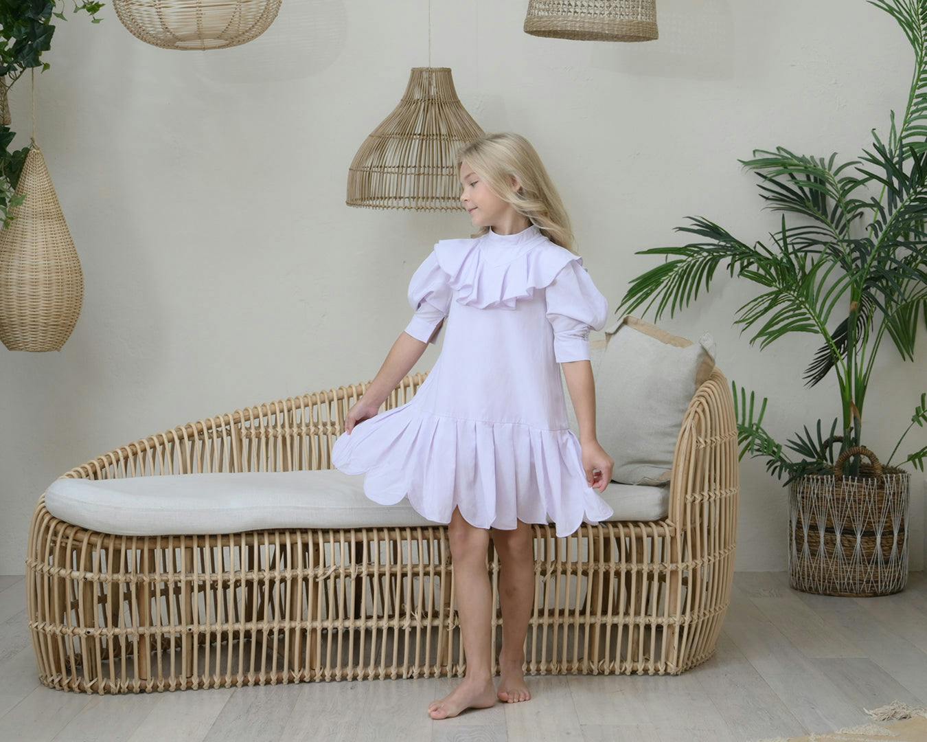 Olivia dress (blush pink)