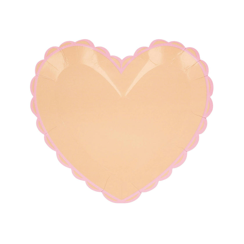 Pastel Heart Small Plates