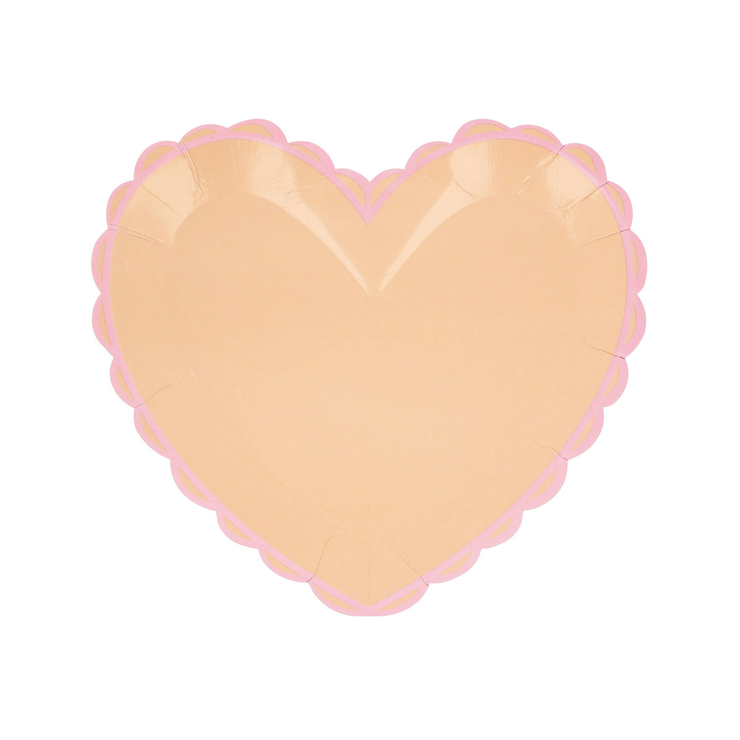 Pastel Heart Small Plates