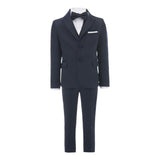 Navy Blue Peak Lapel Tuxedo