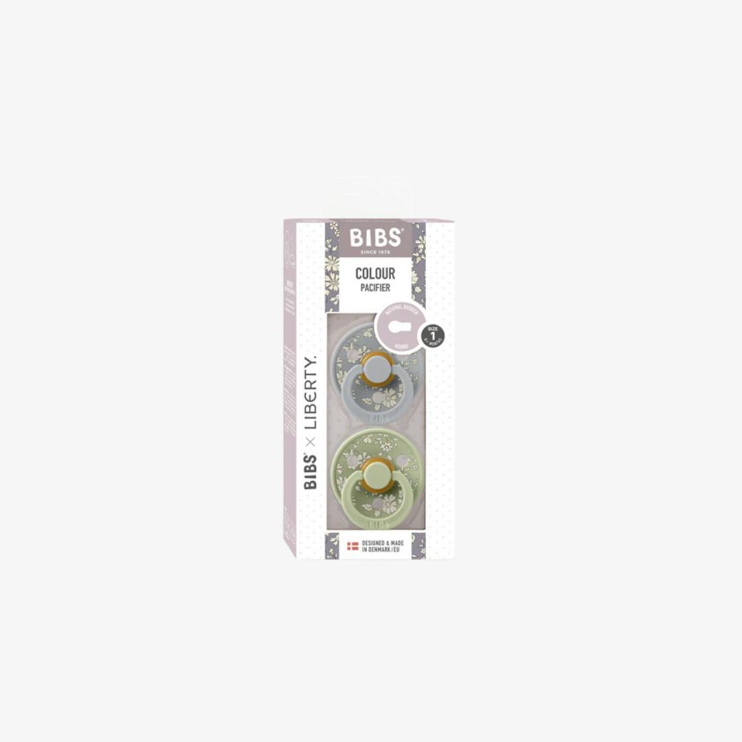 BIBS x Liberty Colour Capel Latex Pacifier, Blue
