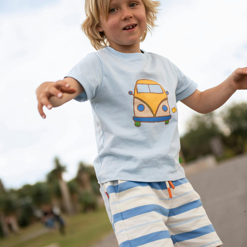 Blue Groovy Van T-Shirt