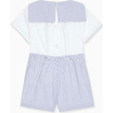 Dark Blue Stripe Antonio Baby Boy Set