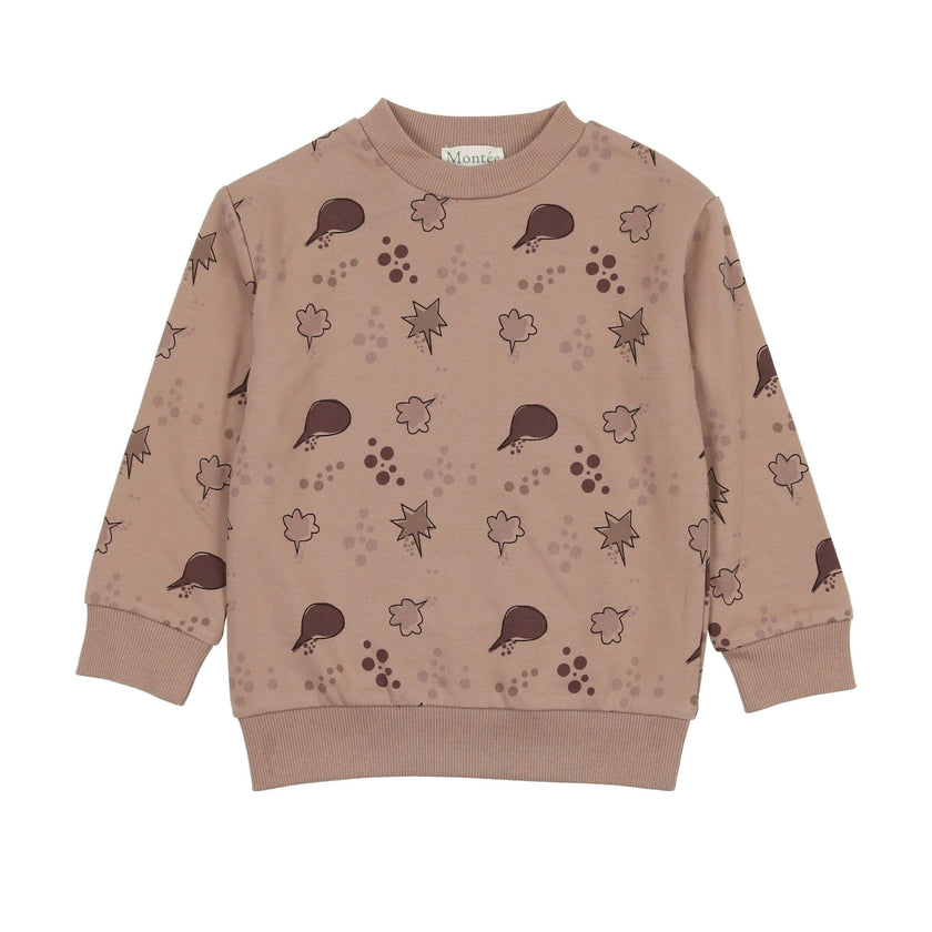 Girls Super Bubble Ribbed Crew Neck Sweater Top