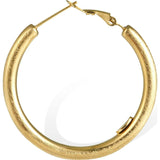 Retro Medium Hoop Earrings