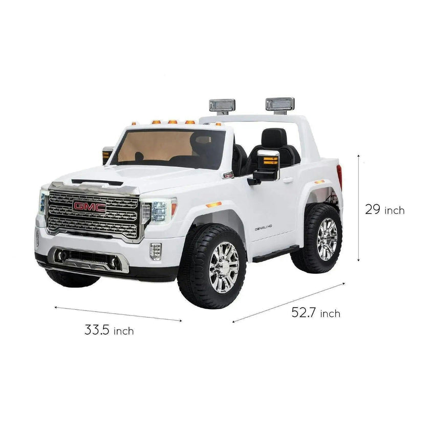24V GMC Denali 2 Seater Ride on Car With Parental Remote Control by Freddo