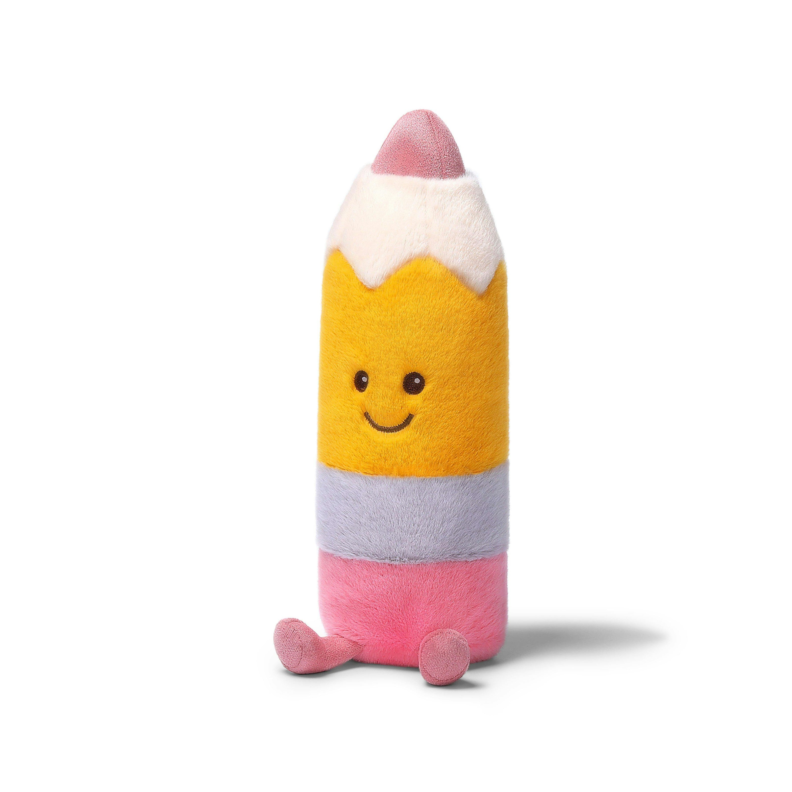 McHugs Perfect Score Pink Pencil Weighted Plush Friend 18 cm