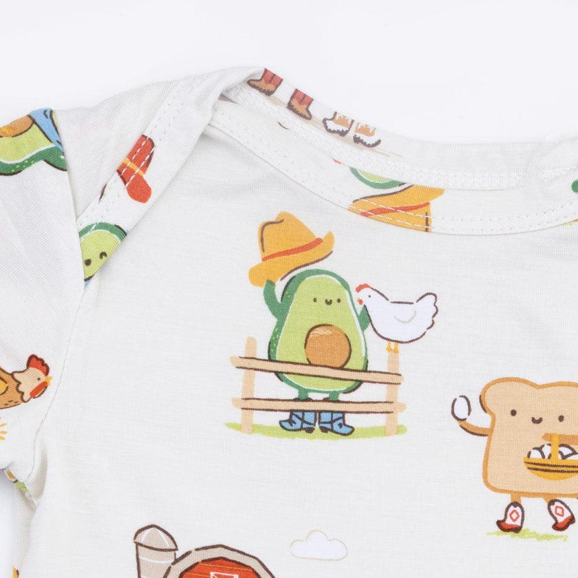 Avocado Toast - American Gothic - Short Sleeve Bodysuit