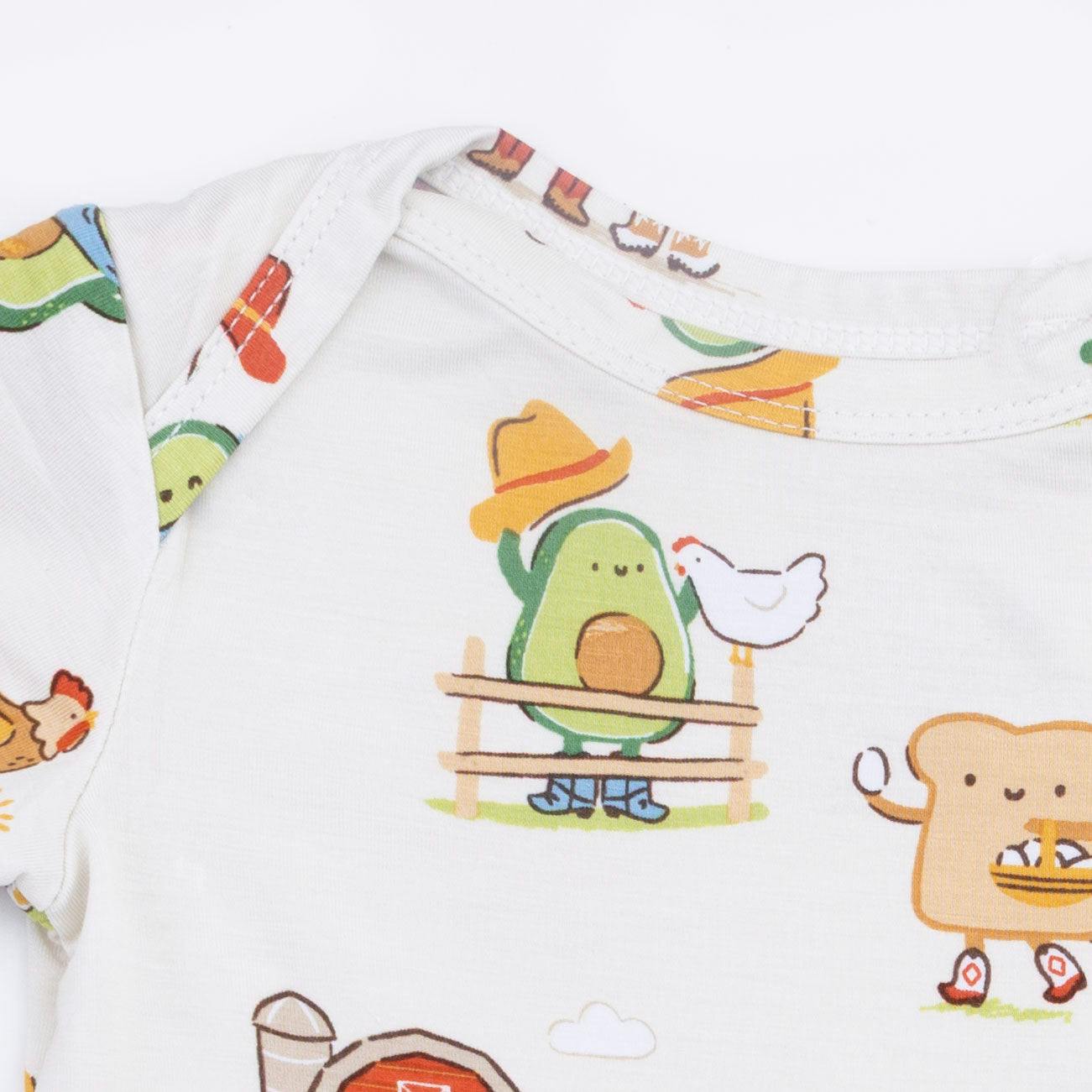Avocado Toast - American Gothic - Short Sleeve Bodysuit