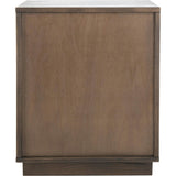 Zeus 2 Drawer Nightstand