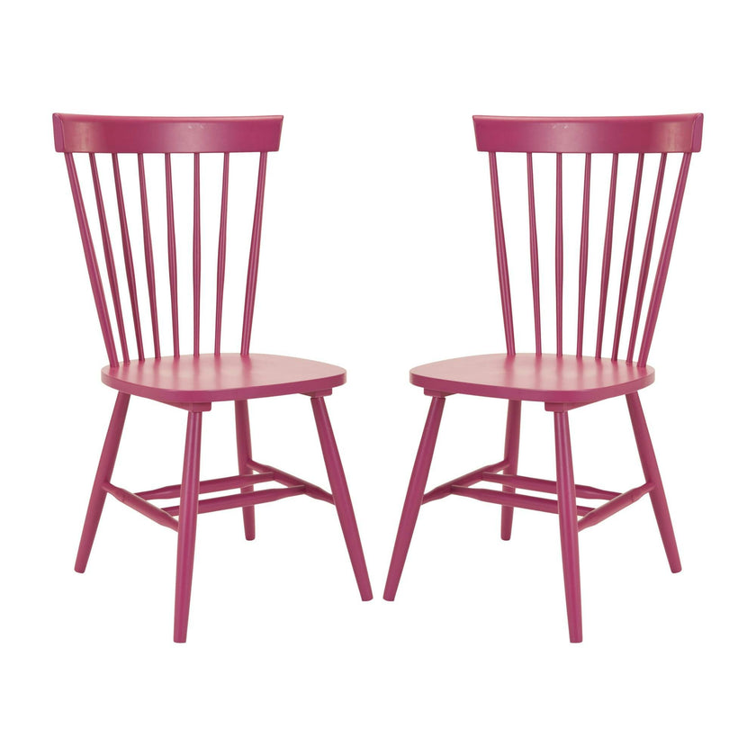 Set of 2 Parker Spindle Accent Chairs