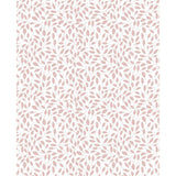 Pink Leaves Pima Cotton Baby One-Piece Pajamas