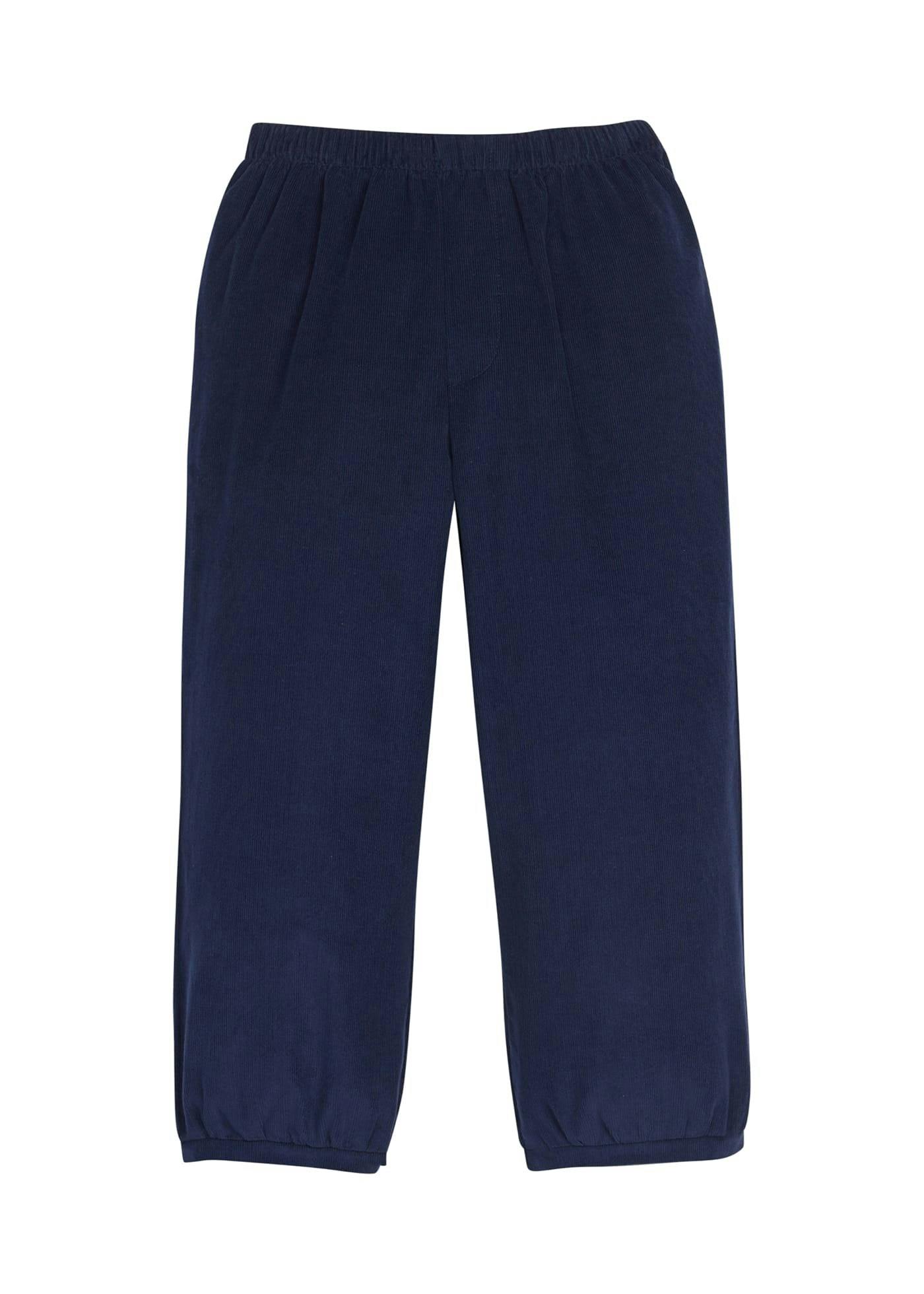 Banded Pants - Navy Corduroy