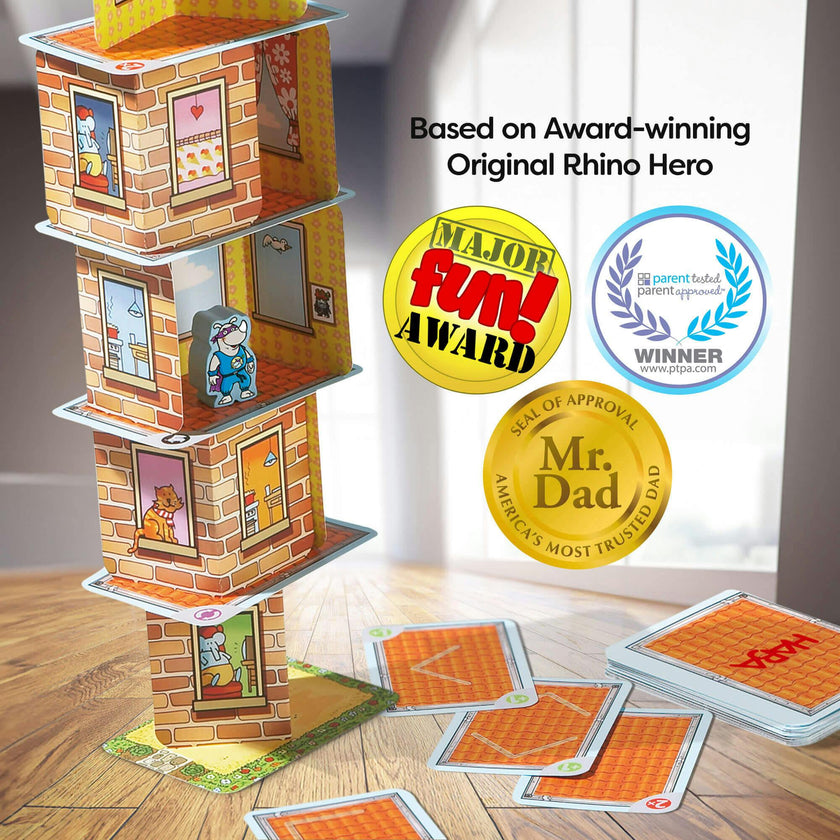 Giant Hero XXL Stacking Cards Game
