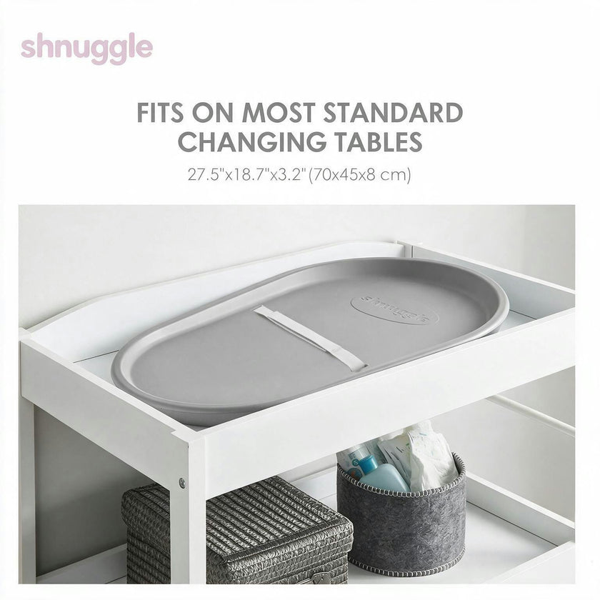 Shnuggle Squishy Diaper Changing Mat | Wipeable | Hygienic | Safe