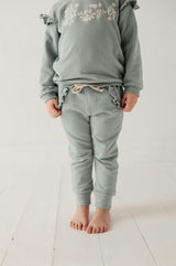 Girl's Joggers in Slate