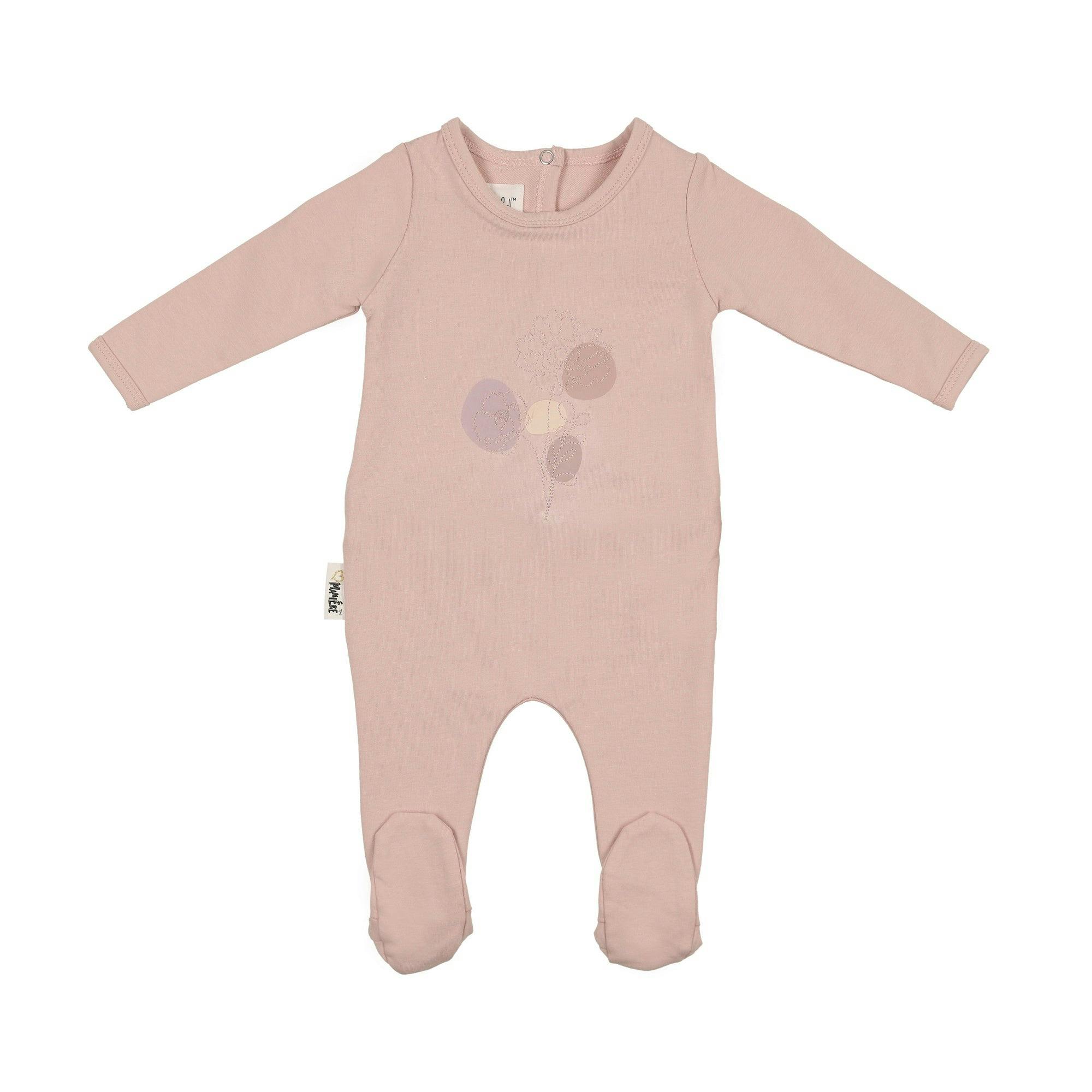 Line Art Footie and Beanie Set
