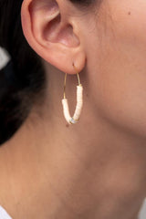 Windansea Hoops ~ Salty Shells