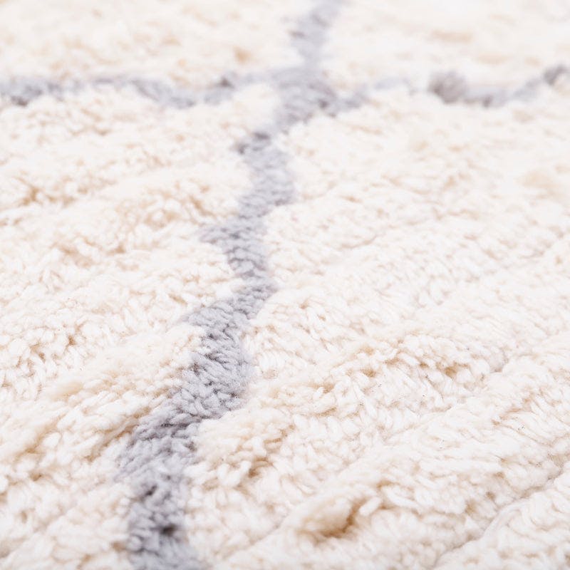 Come Braided Tassel Round Rug