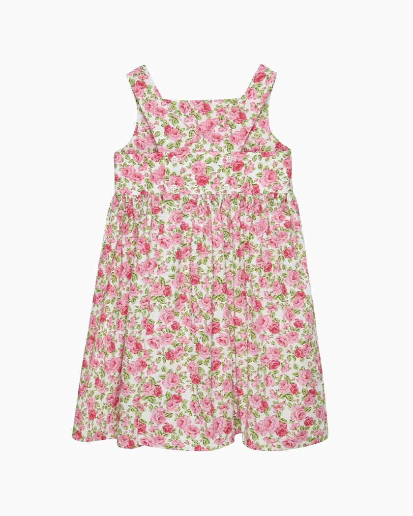 Adelina Summer Dress in Pink Petite Rose