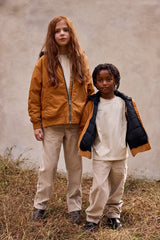 Padded Bomber Jacket With Removable Hood