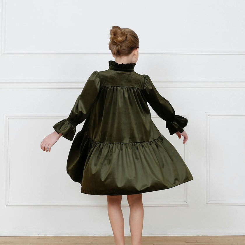 Evelyn dress (teal blue)