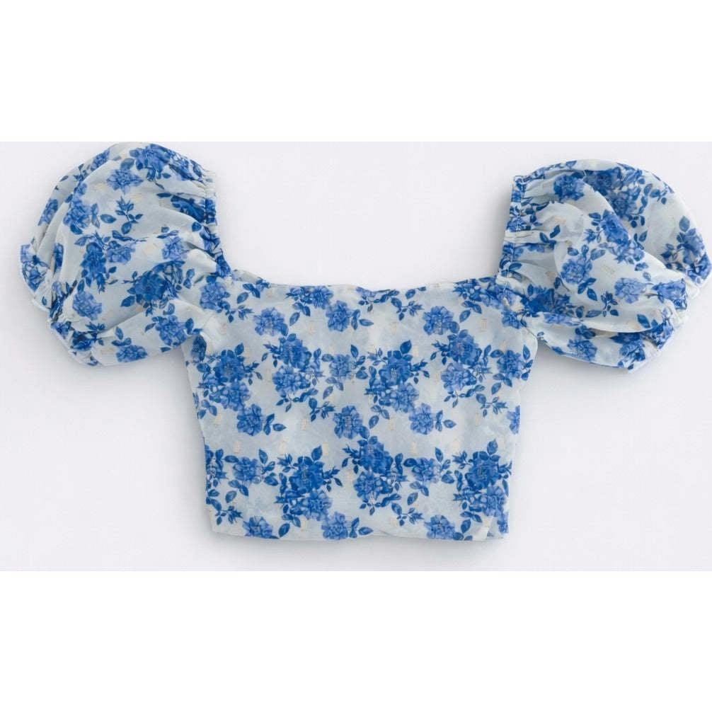 Coco Top in Blue Reverie