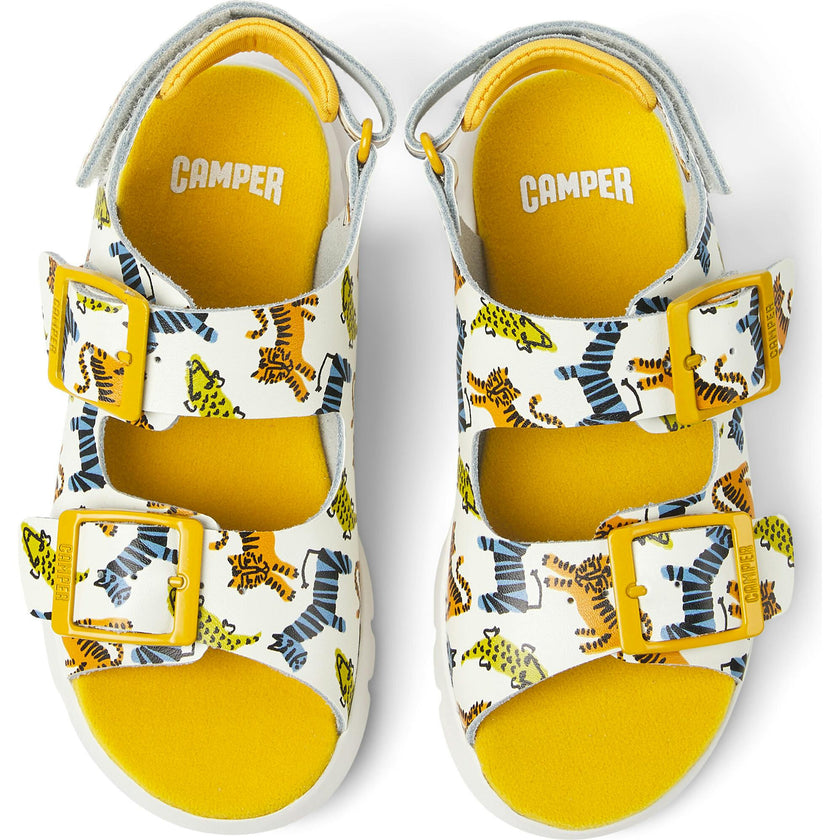 Oruga Sandals Leather, Multicolored