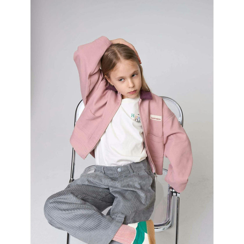 children's denim jacket - dawn rose
