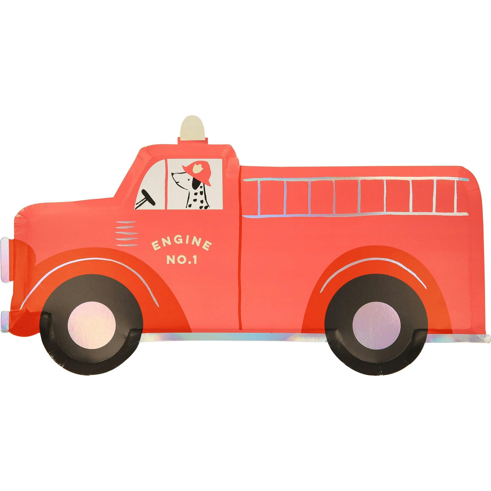 Fire Truck Plates