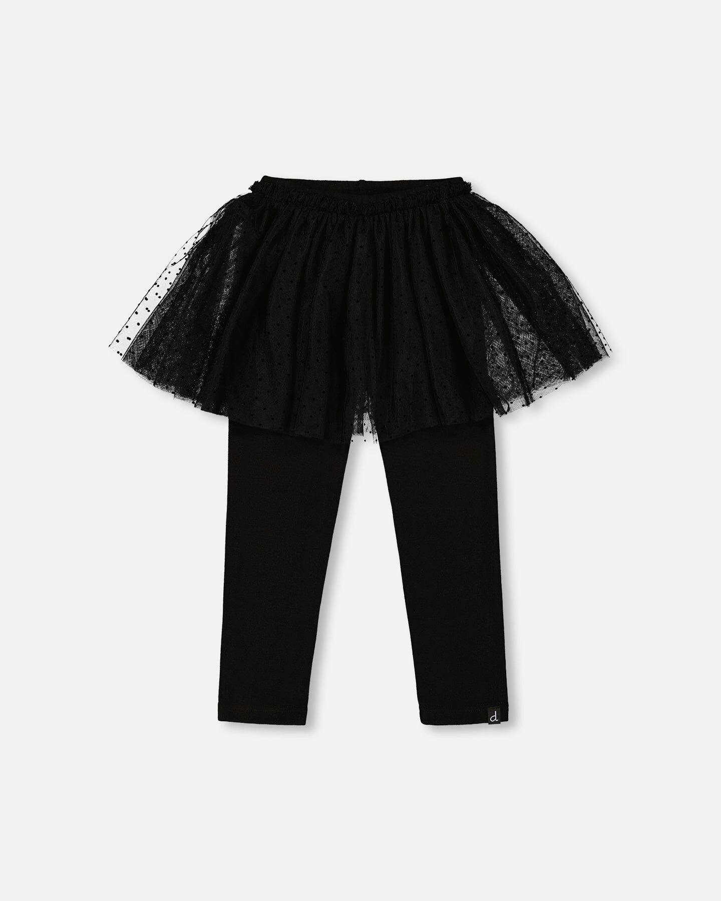 Leggings with Tulle Skirt