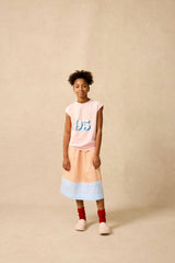 Organic Brooklyn Tank in Double Bubble Pink