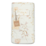 Violet Floral Quilted Storage Bin