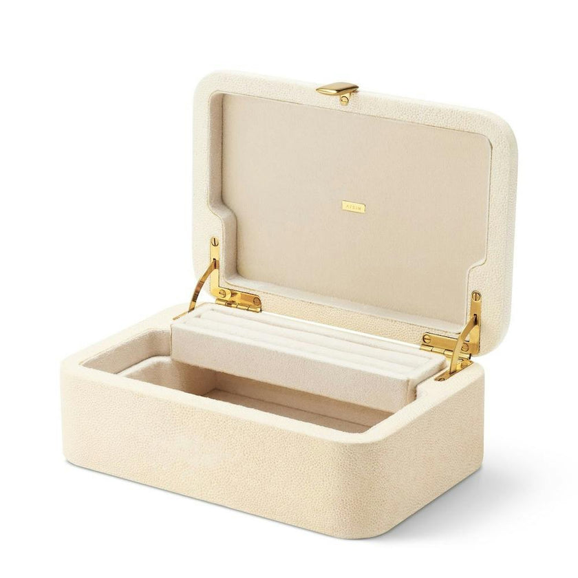 Abella Shagreen Small Jewelry Box