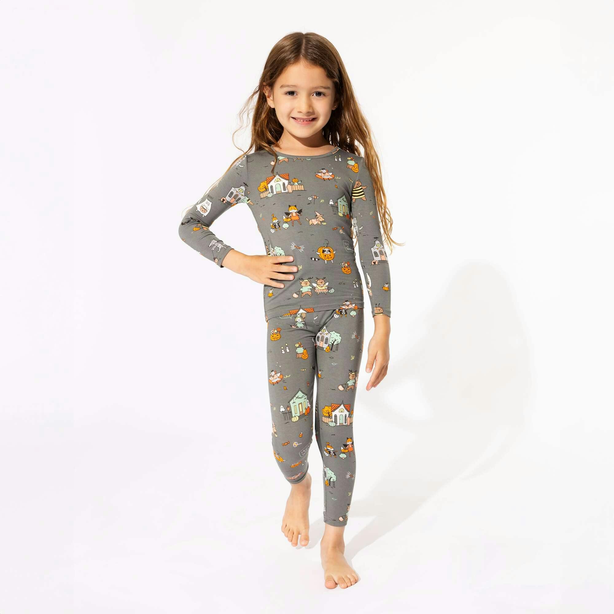 Trick or Treaters Bamboo Kids Pajamas