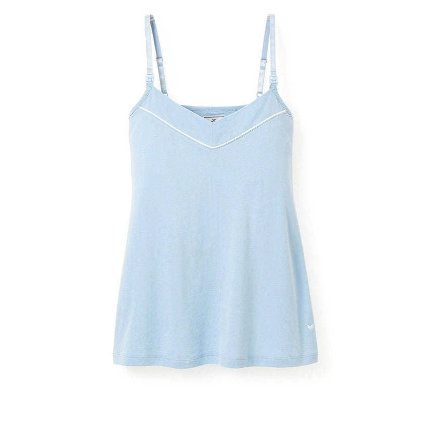Women's Pima Maternity Camisole in Periwinkle