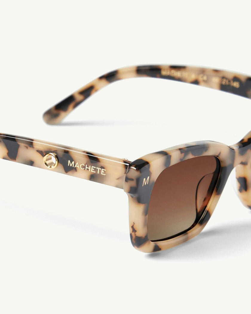 Ruby Sunglasses in Blonde Tortoise