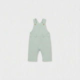 Benjamin Baby Dungaree, Beige Stripe