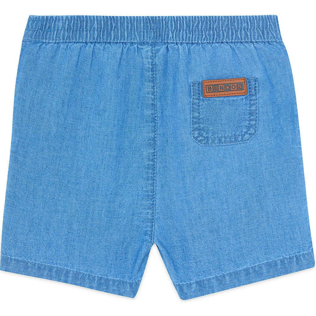 BONTON Lyon Baby Shorts - Chambray