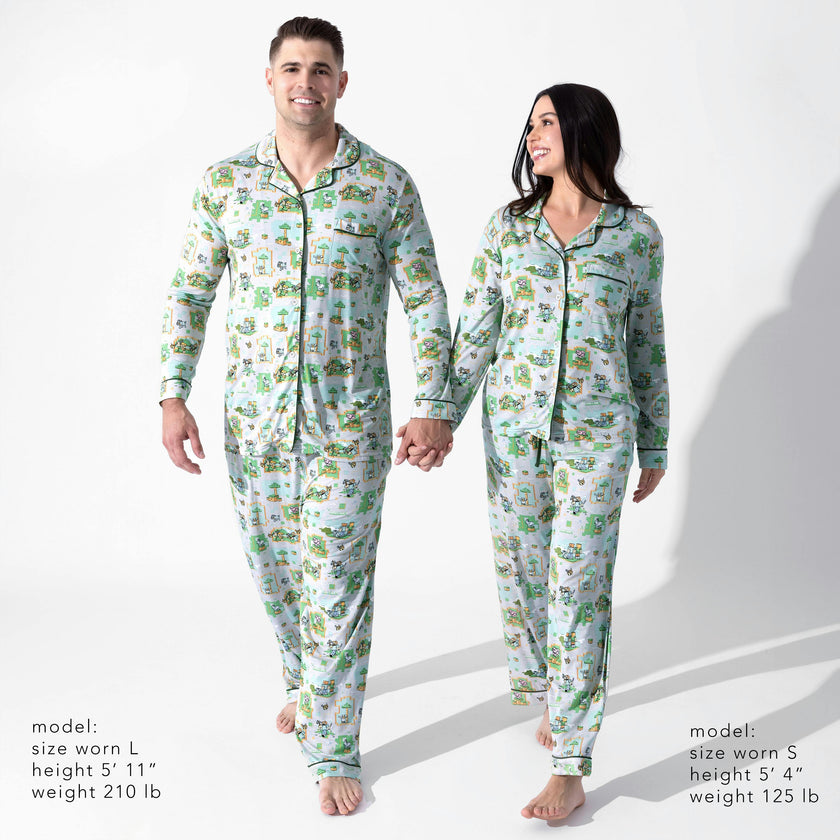 Minecraft: Overworld Dreams Bamboo Men's Pajama Set