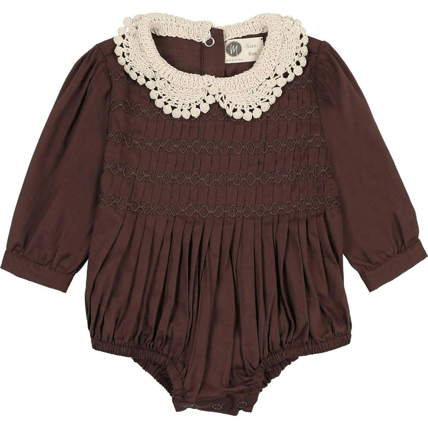 Crochet Collar Romper