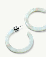 Mini Hoops in Astral Mint